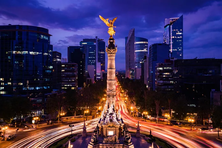 Illustration de la ville de Mexico